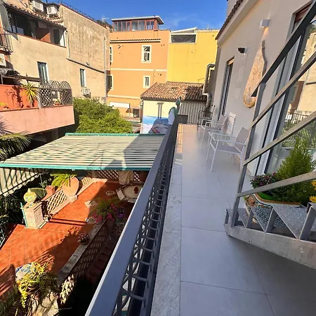 Lejlighed Le Naumachie N3 ,casa Alessia Centro Storico Taormina